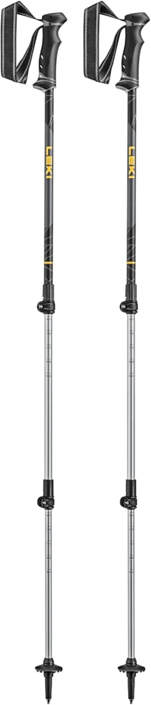 LEKI Journey Lite Aluminum Adjustable Lightweight Walking Poles for Trekking & Hiking