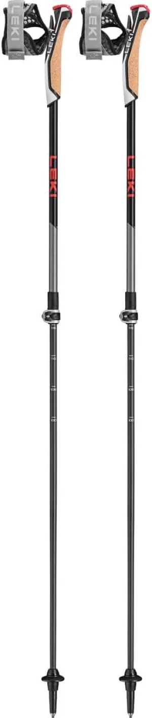 LEKI Lightweight Adjustable Trekking Poles for Enhanced Hiking