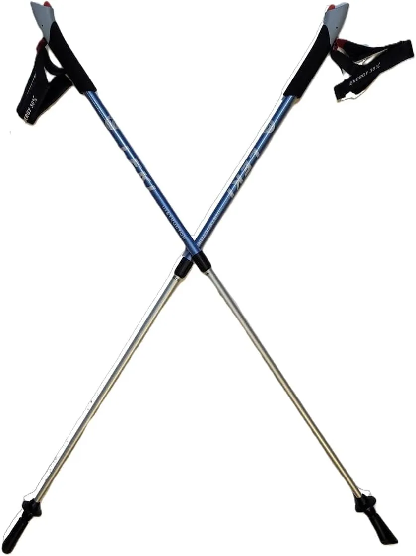 LEKI Nordic Walking Instructor (Lt Blue) Trekking Pole