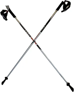 LEKI Nordic Walking Pacer Ultra Lightweight HM Carbon 105cm Silver