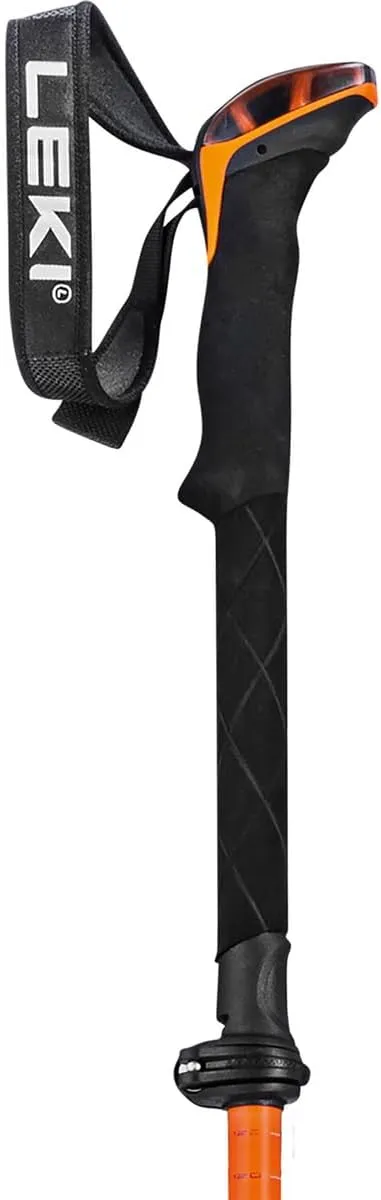 LEKI Sherpa FX Carbon Max Adjustable Lightweight Ski Poles for Backcountry Skiing & Snowboarding