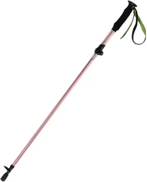 Lightweight Aluminum Alloy Trekking Pole, 5-Section Foldable and Retractable, Walking Sticks with EVA Handle   Metal Buckle, with Accessory Bag