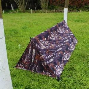 Lightweight Camping Tarp Shelter Beach Tent Sun Shade Awning Canopy, Portable Sun-Proof Single Person and Outdoor Tent and Camping Mat for Trekking/Riding/Hiking/Waterproof