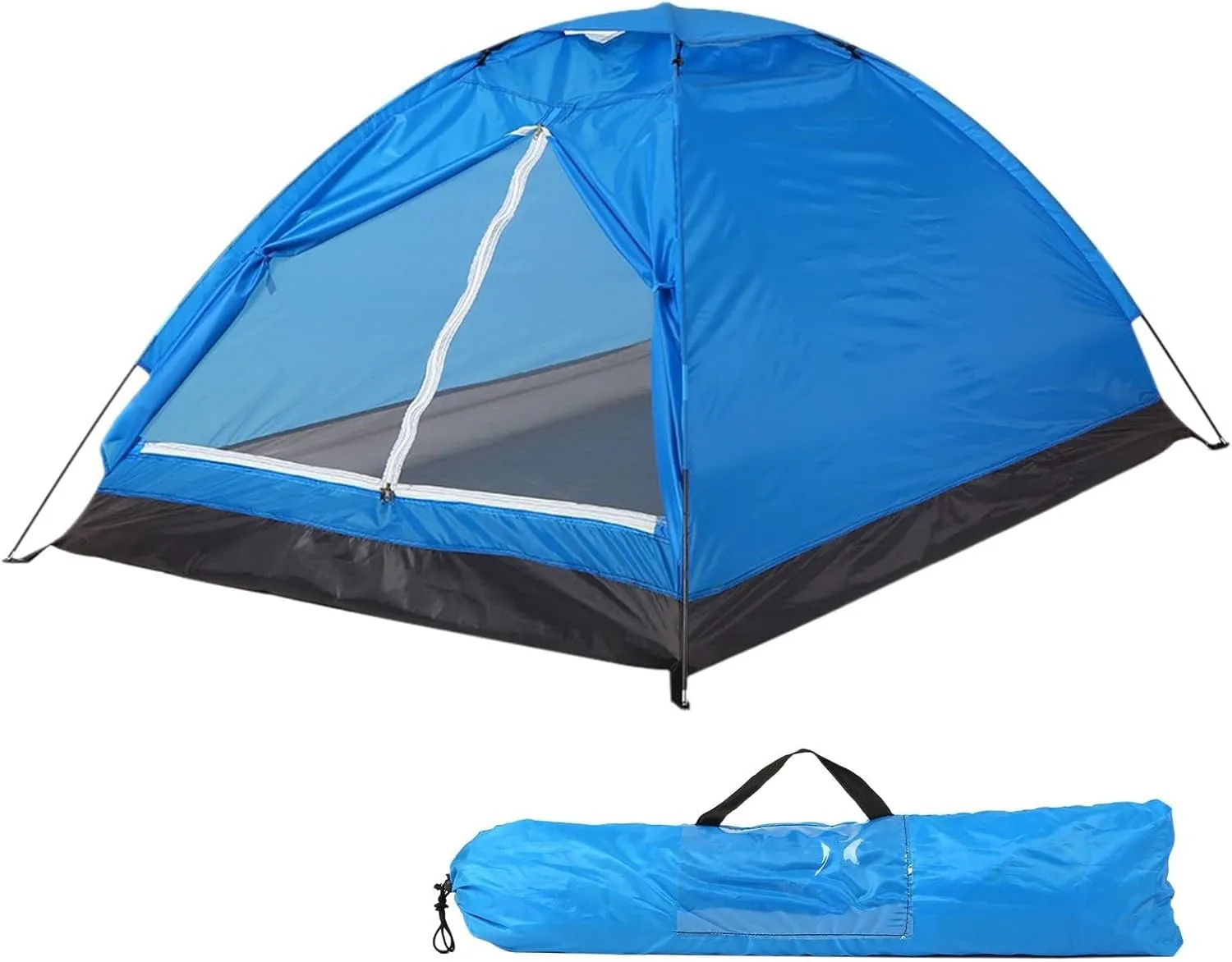 Lightweight Camping Tent for 2 People, for Hiking and Fishing, Quick and Easy Setup