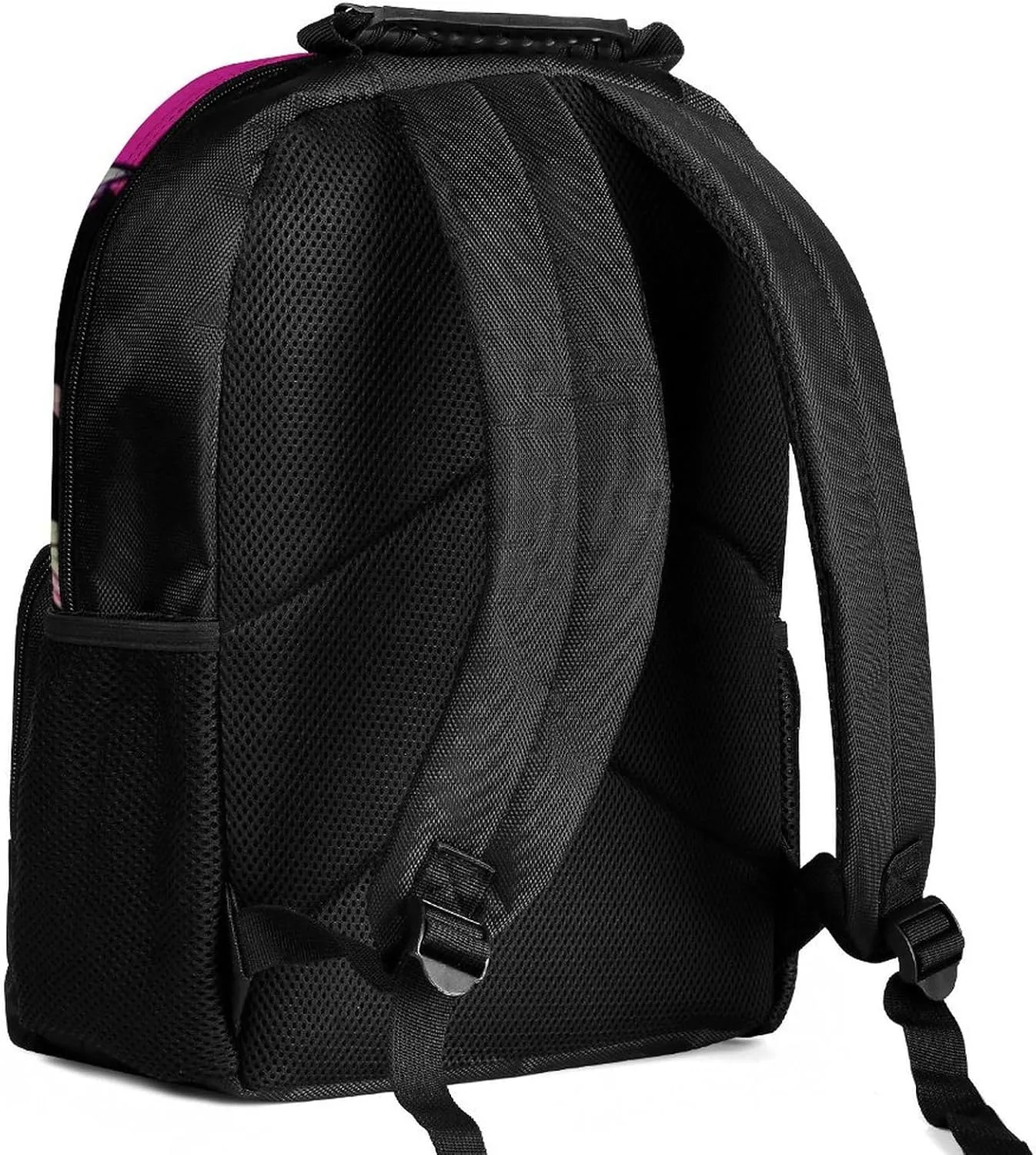 Lightweight Daypack Backpack for Trekking Work Running - Big Capacity Multipurpose Anti-Theft Bookbag, Psychedelic Space Alien Marijuanaweed Art Business Computer Bag