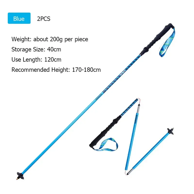 Lightweight Folding Quick Lock Trekking Pole