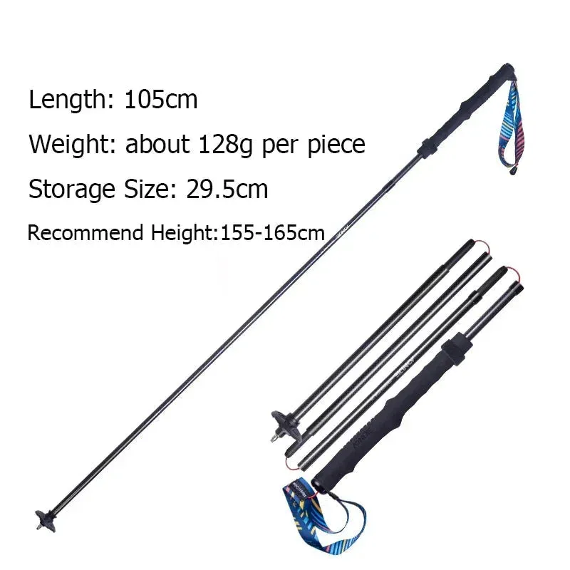 Lightweight Folding Quick Lock Trekking Pole