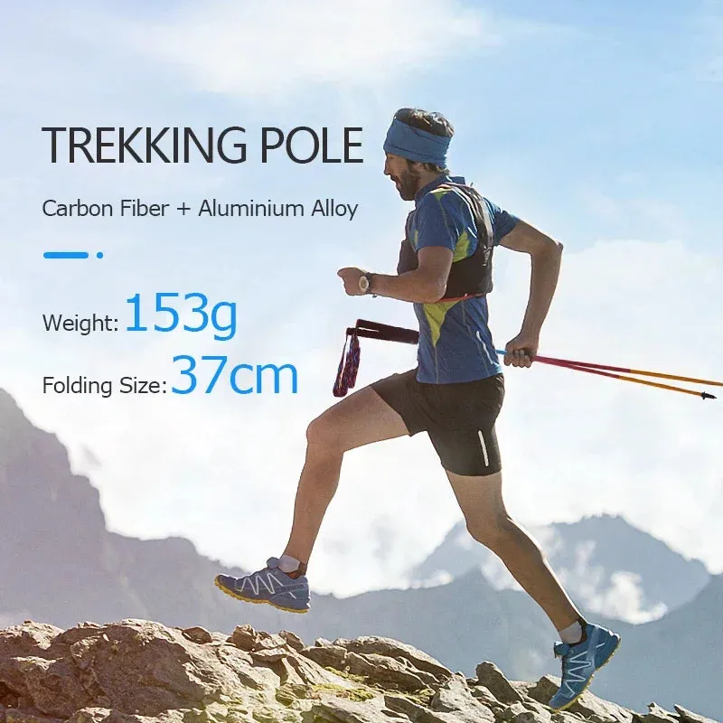Lightweight Folding Quick Lock Trekking Pole