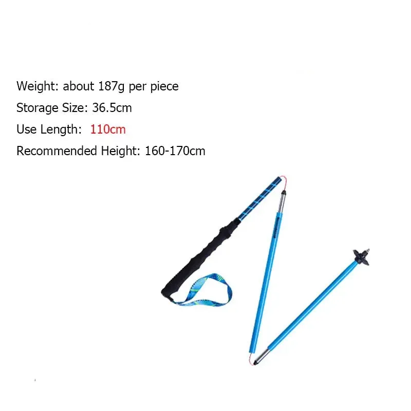 Lightweight Folding Quick Lock Trekking Pole