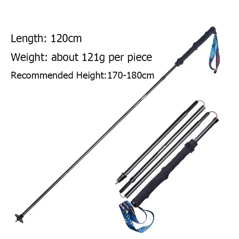 Lightweight Folding Quick Lock Trekking Pole