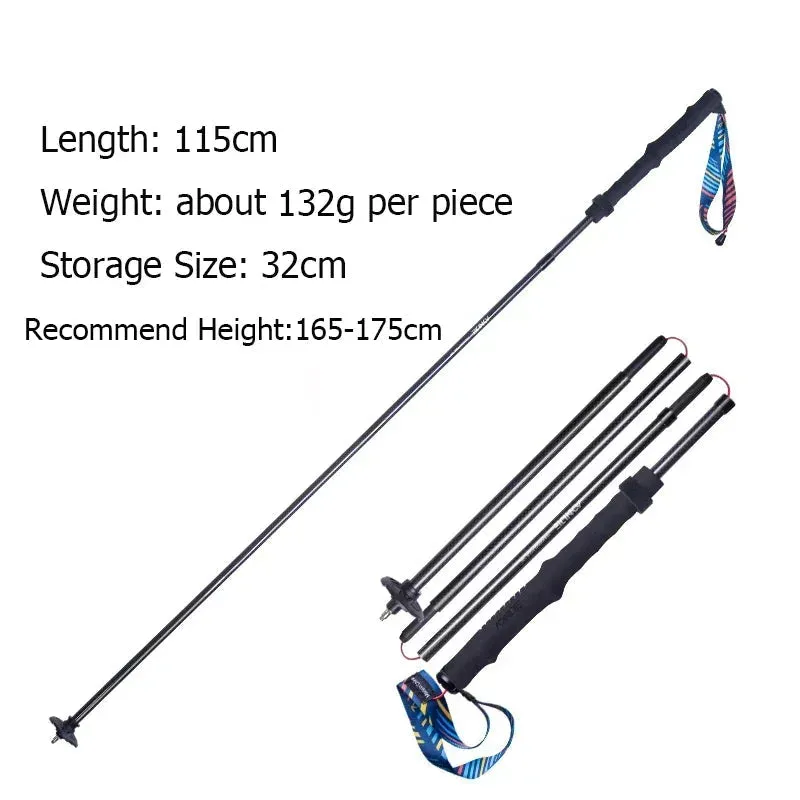 Lightweight Folding Quick Lock Trekking Pole