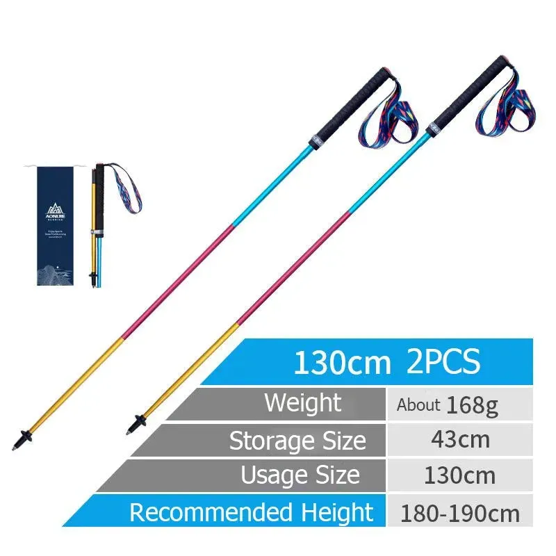 Lightweight Folding Quick Lock Trekking Pole