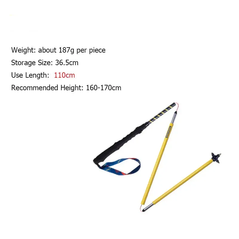 Lightweight Folding Quick Lock Trekking Pole