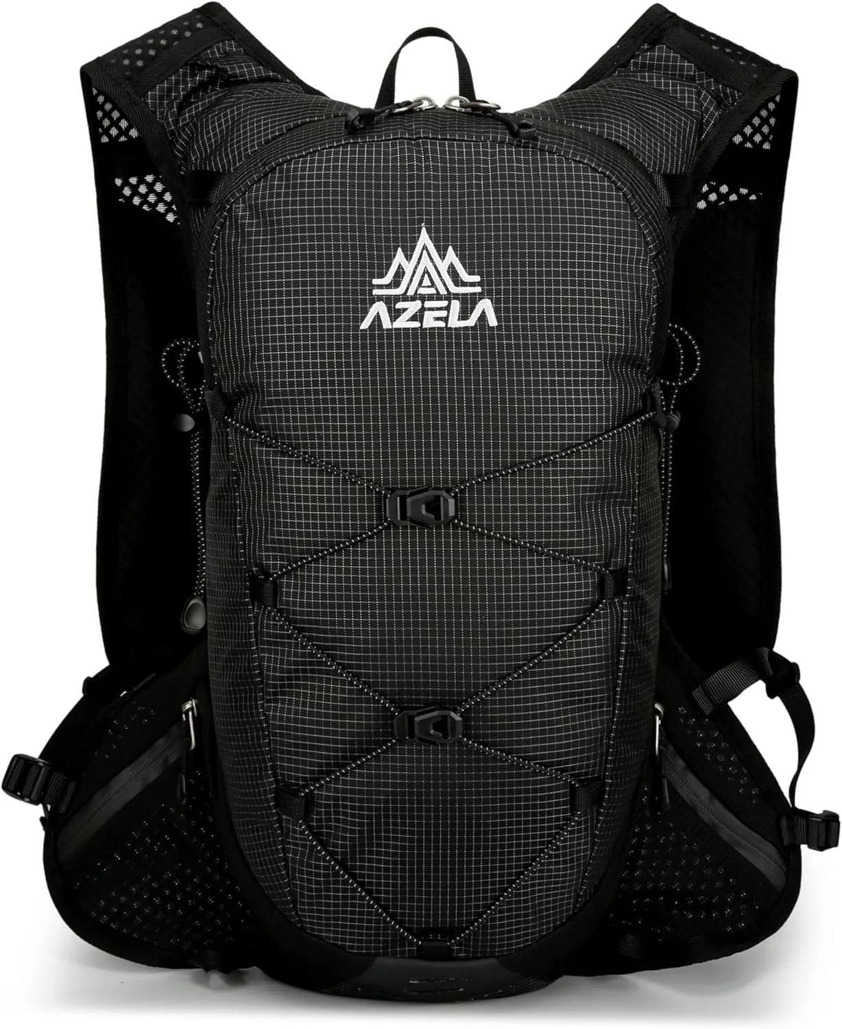 Lightweight Hydration Backpack for Running, Cycling, Hiking, Water Bladder Pack with Water Bottle Holder for Outdoor Sports.