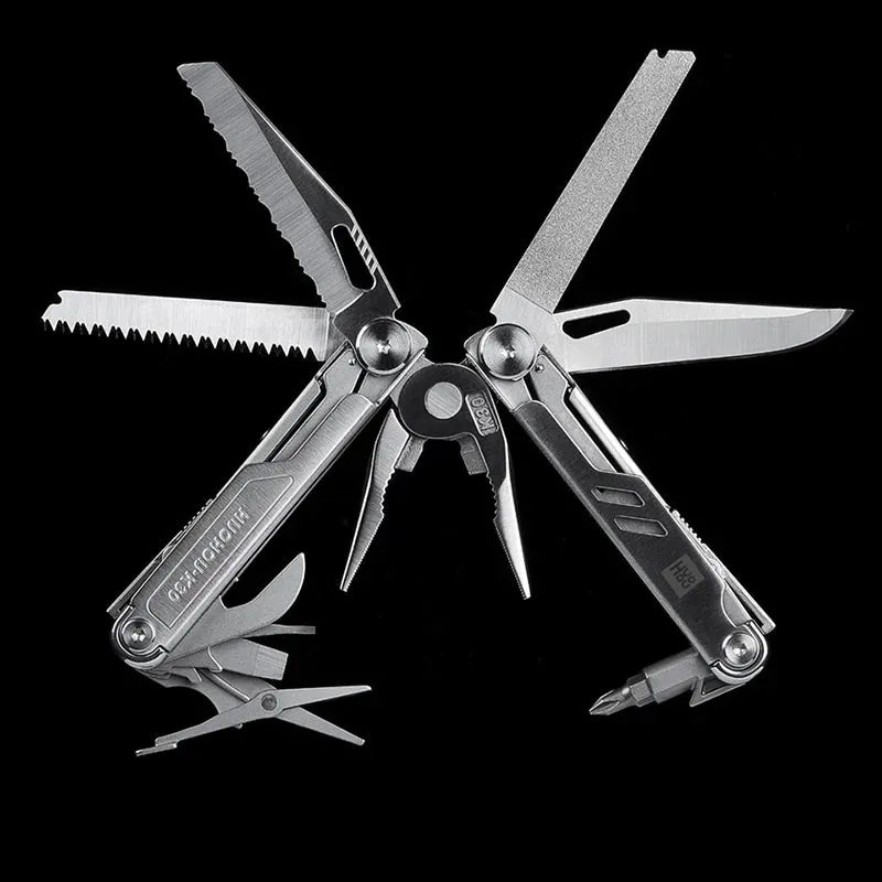 LISM HuoHou K30 Pro 18-in-1 Stainless Steel EDC Multitool for Outdoor Use