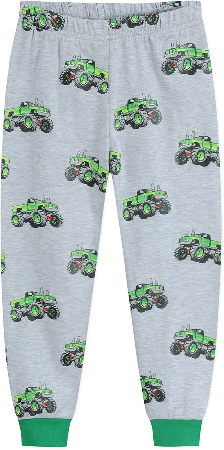 Little Hand Toddler Boys Pajamas Monster Truck Cotton Kids Dinosaur 2 Piece Planets Pjs Sleepwear Clothes Sets 2-7 Years