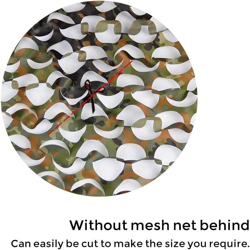 LOOGU Camo Netting, Camouflage Net Blinds Great for Sunshade Camping Shooting Hunting