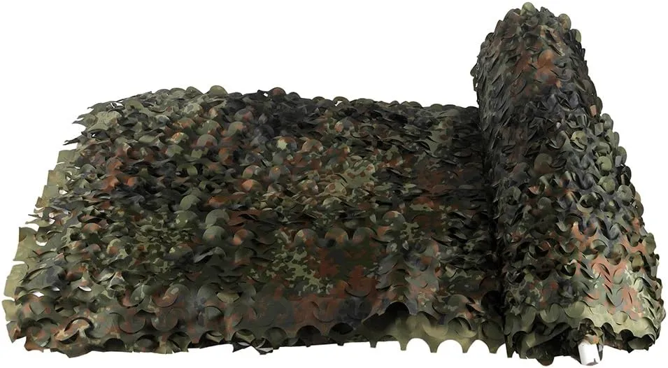 LOOGU Camo Netting, Camouflage Net Blinds Great for Sunshade Camping Shooting Hunting