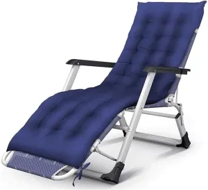 Lounge Chair Recliners Folding Recliner, Zero Heavy Duty Garden Folding Recliner for Outdoor Camping Beach Garden Sun Fishing Chair Indoor Lunch Break Lazy