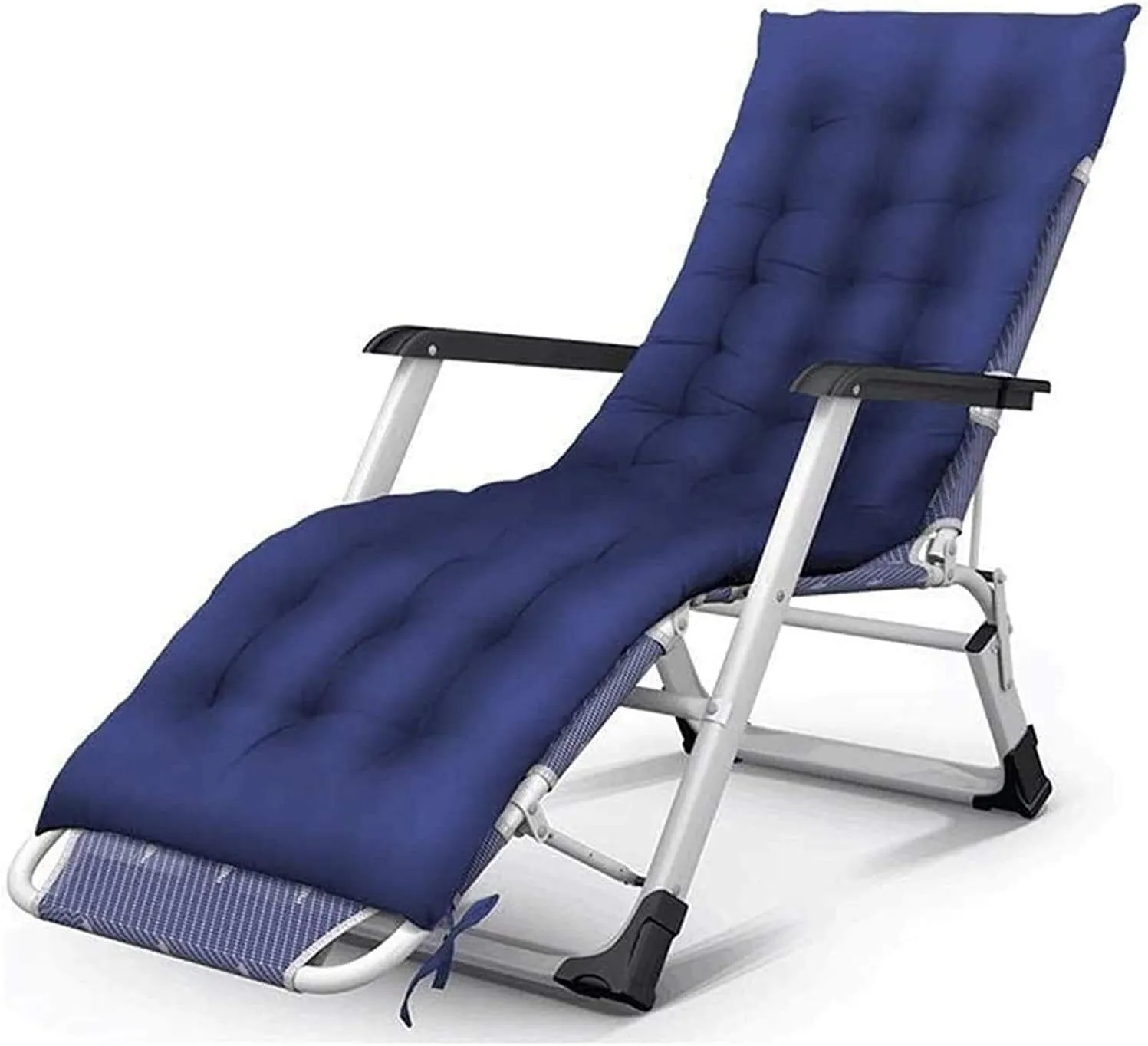 Lounge Chair Recliners Folding Recliner, Zero Heavy Duty Garden Folding Recliner for Outdoor Camping Beach Garden Sun Fishing Chair Indoor Lunch Break Lazy