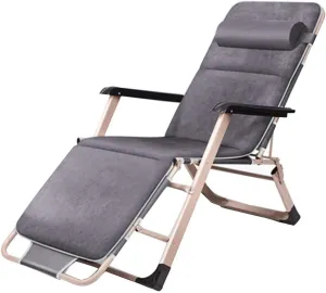 Lounger Folding Chair Recliner Folding Chair Office Chair Lunch Break Siesta Bed Home Chair Lazy Chair Garden Chair