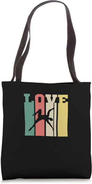 Love Pole Dancing Pole Fitness Pole Dancer Tote Bag