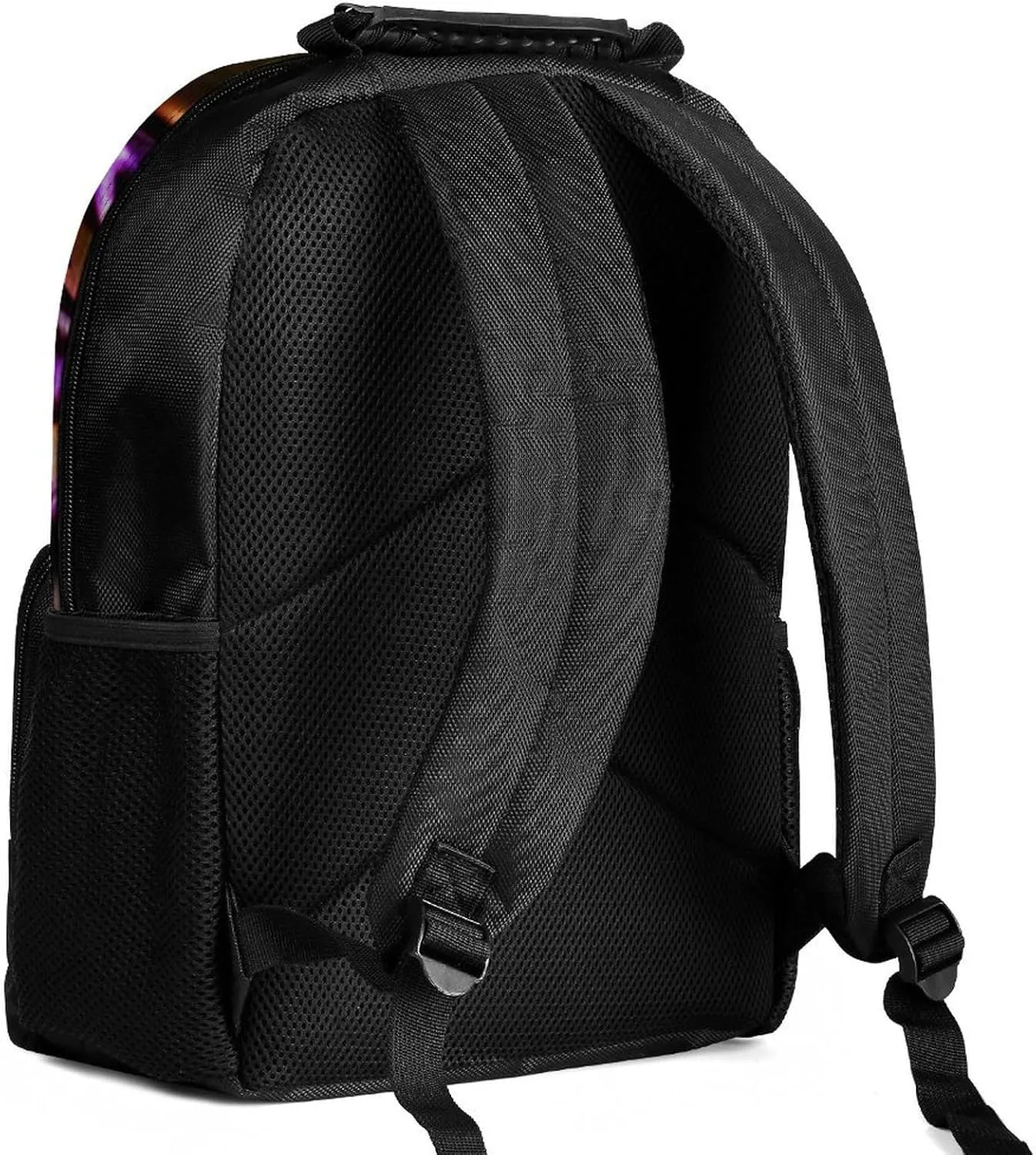 Men Women Lightweight Mystic Fantasy Galaxy Sky Fantasy Tiger Wild Animals Boho Style Backpack Large Capacity Carry On Bag With Padded Straps for Sports Work Walking Cycling