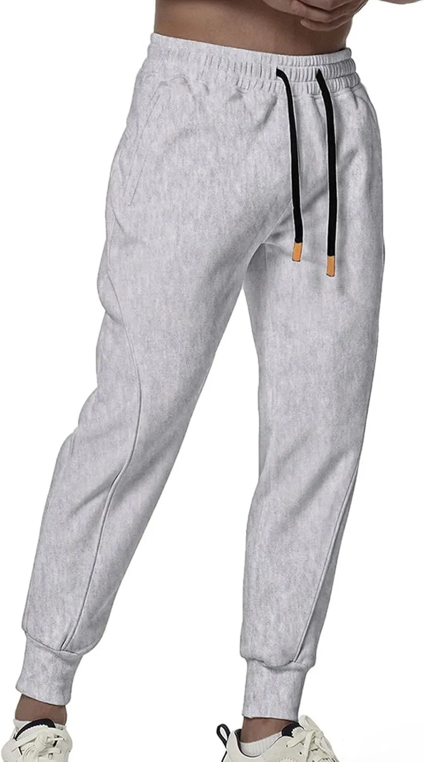 Men's Jogger Pants Sports Athletic Gym Running Pants for Men Drastring Outdoor Casual Lightweight Sweatpants