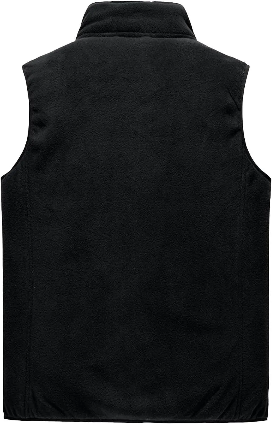 Men's Vest Stand Collar Padded Thicken Warm Winter Zip Up Jacket Sleeveless Casual Outdoor Sports Travel Vest