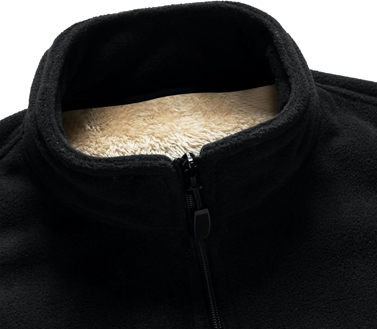 Men's Vest Stand Collar Padded Thicken Warm Winter Zip Up Jacket Sleeveless Casual Outdoor Sports Travel Vest