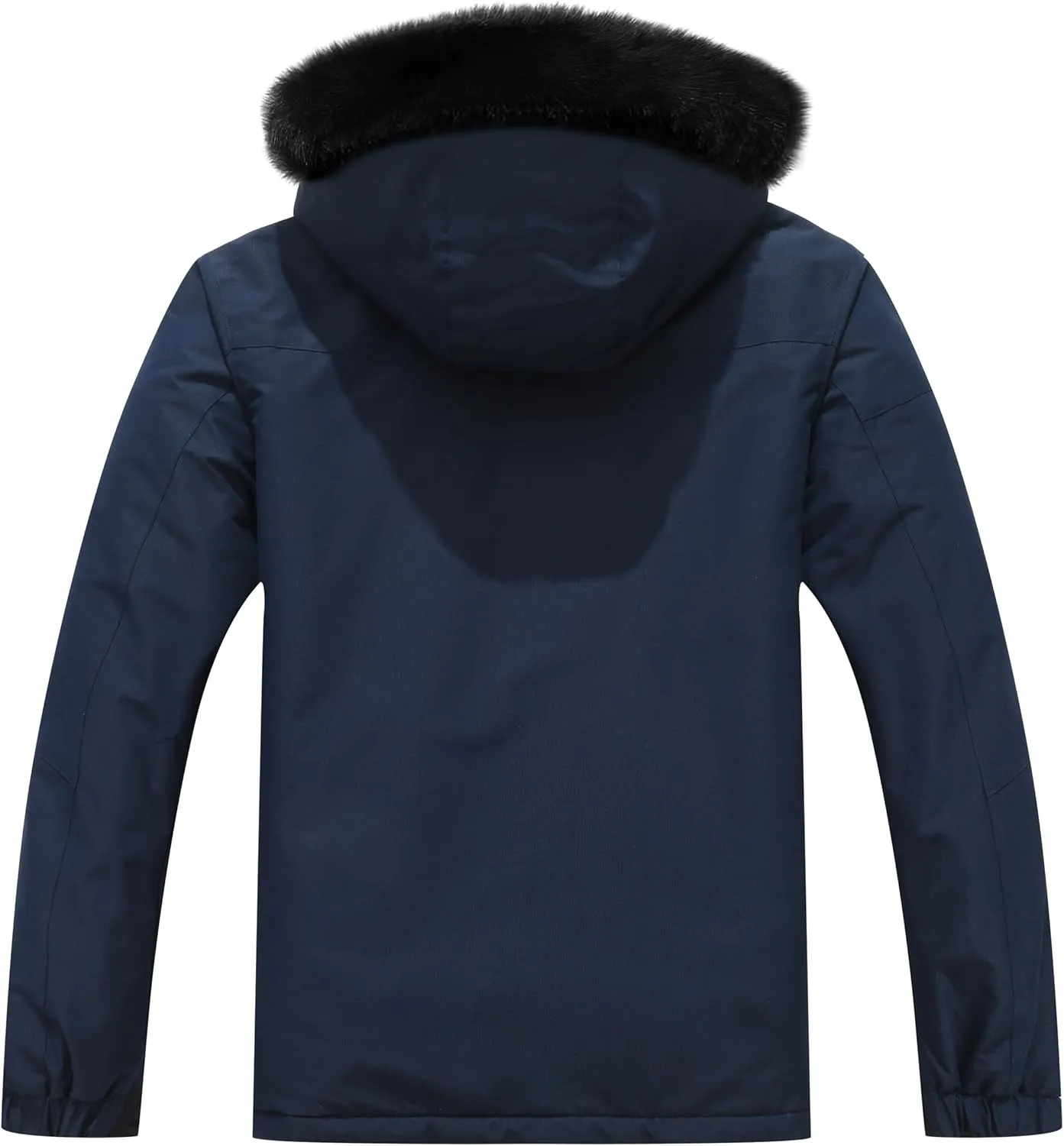Men's Waterproof Ski Jacket Warm Winter Snow Coat Mountain Windbreaker Fur Hooded Snowboarding Jakcet Parka