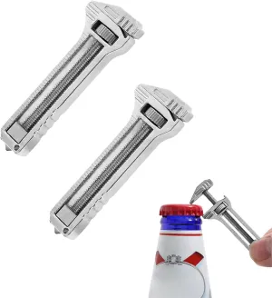Mini Multitool Wrench - Compact Titanium Multitool, Compact Titanium Multitool Always Within Reach, Compact Multitool, Multifunctional Bottle Opener And Wrench Tool(Color:3Pcs)