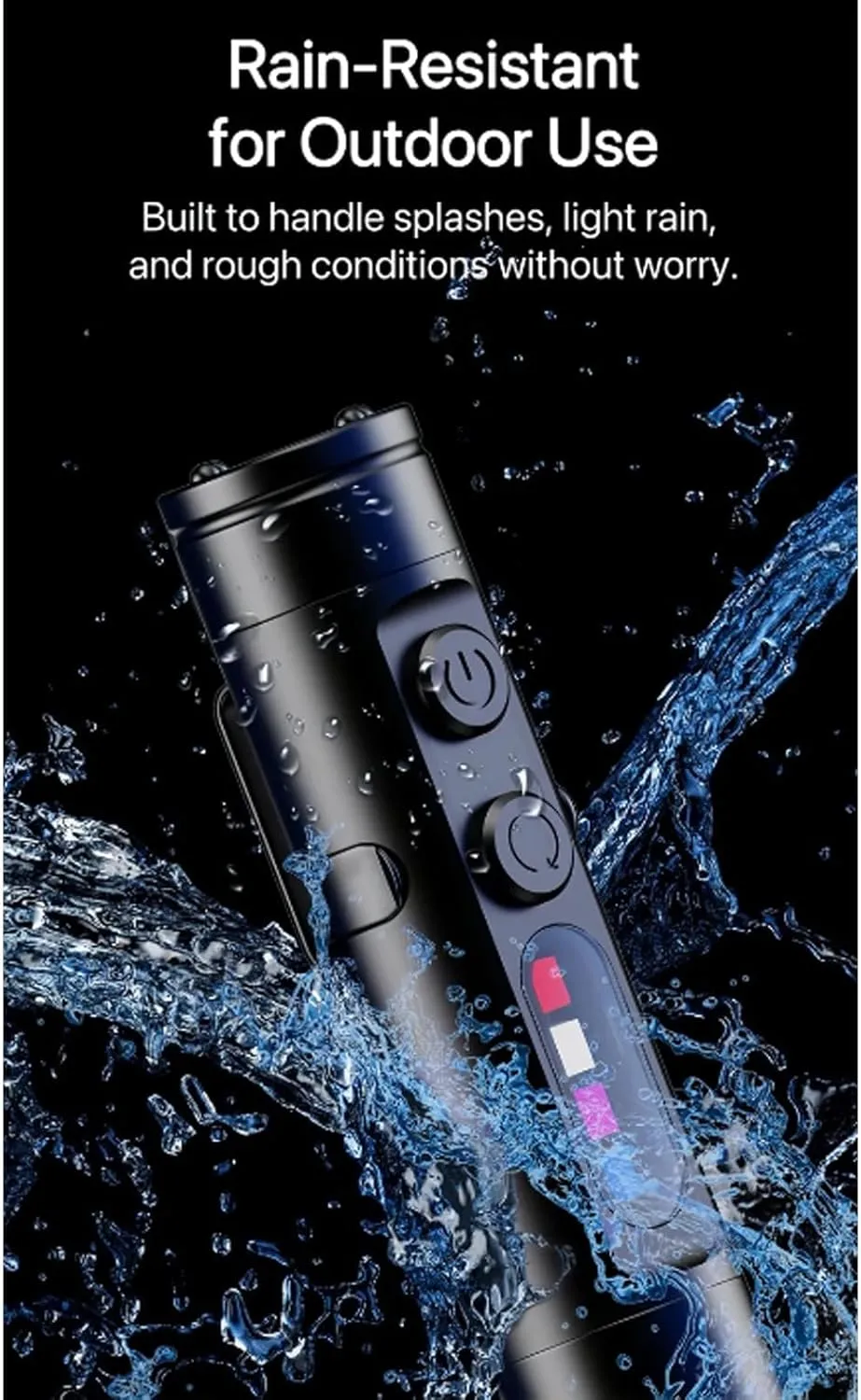 Mini – The Ultimate Everyday Micro Tool, 2025 New Rechargeable LED Tactical Flashlight, High Lumens with Hat Clip, Waterproof, 3 Brightnes (2pcs A)