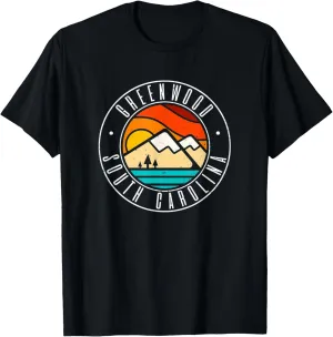 Minimalist Outdoors Greenwood South Carolina SC T-Shirt