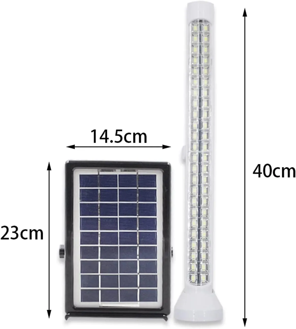 MOBYAT Solar Lights Outdoor, Portable LED Camping Lantern Lightweight Waterproof Tent Light Security Led Light for Hurricane, Emergency, Survival Kits, Hiking, Fishing, Home and More Stylish