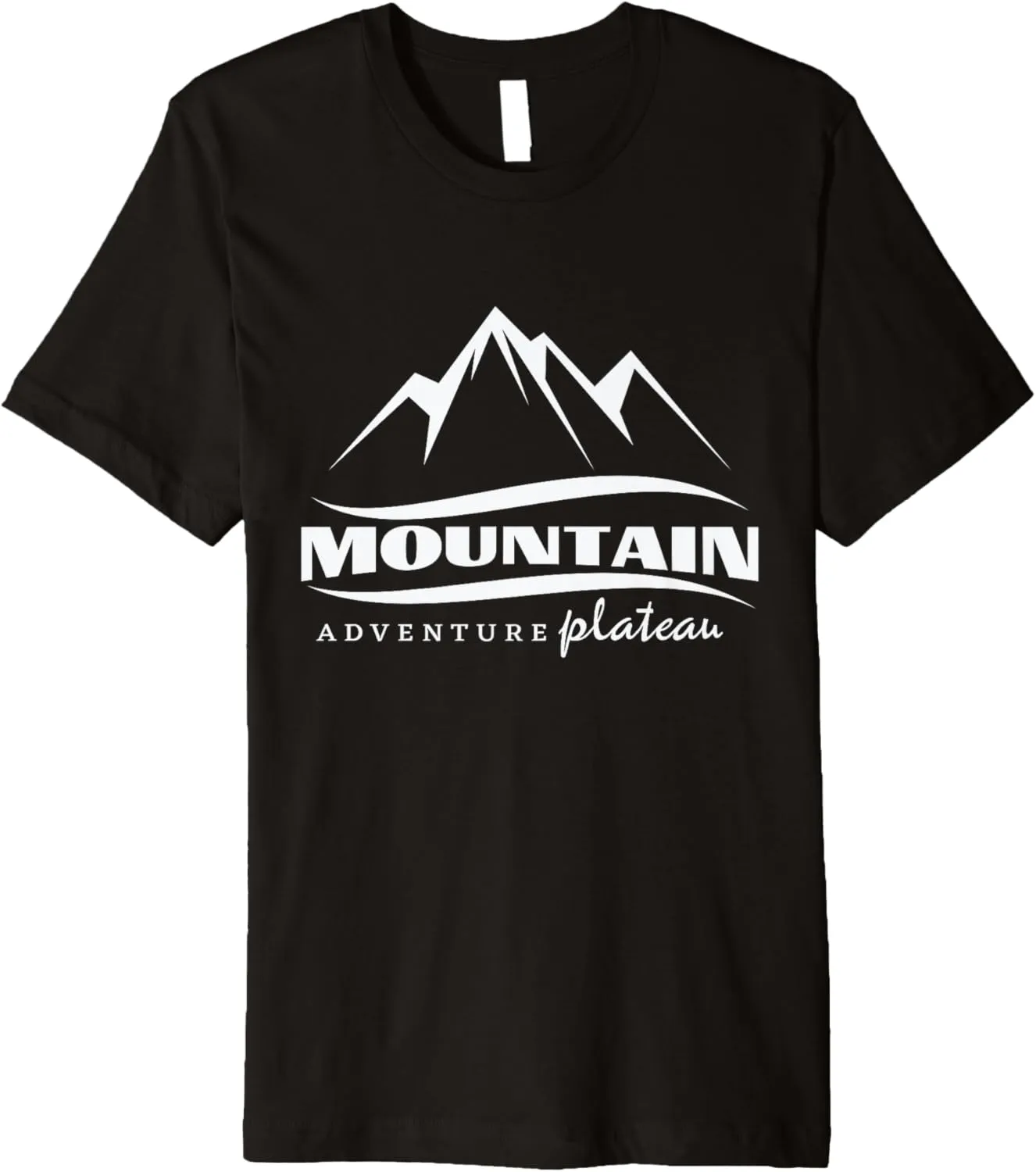 mountain adventure plateau Premium T-Shirt