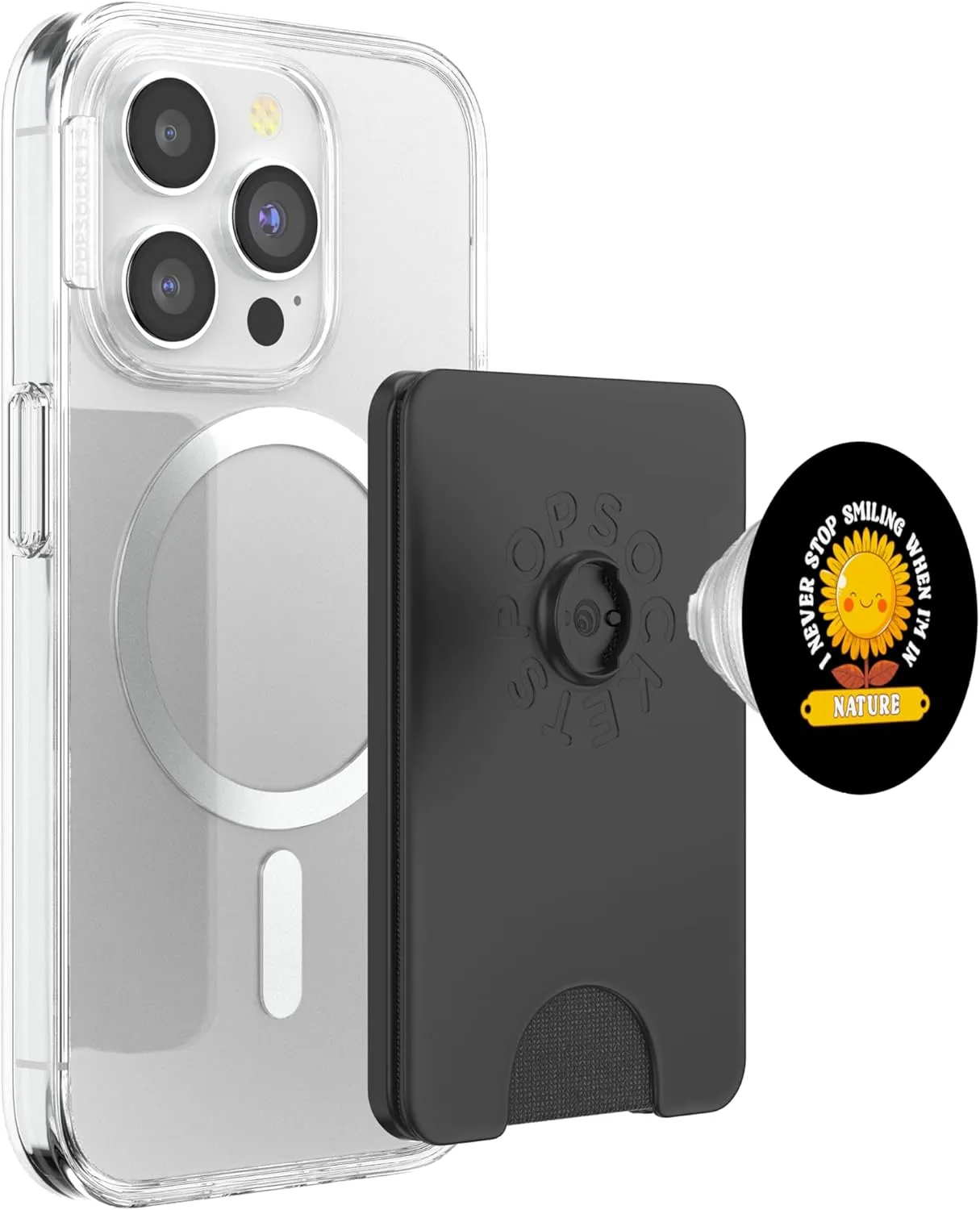 Mountain Climbing Camping Forest Mountains Nature Lover PopSockets PopWallet for MagSafe