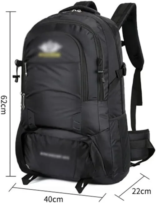 Mountaineering Backpack Rucksack 60L Outdoor Sports Bag Travel Backpack Hiking Backpack Hiking Bag(E)
