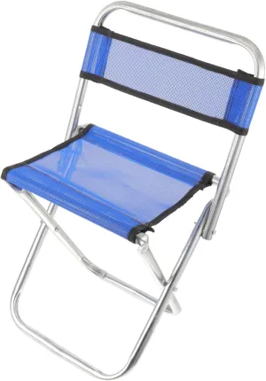 Multi Function Foldable Fishing Chair Lightweight Portable Camping Stool with Ergonomic Design for Outdoor Use Supports Capacity for Travel and Relaxation