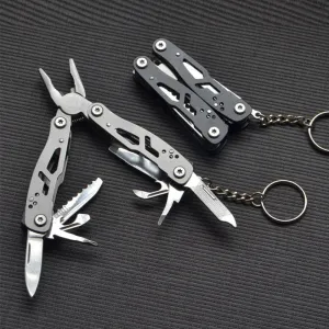Multi-Functional Stainless Steel Folding Pliers Camping Multitool