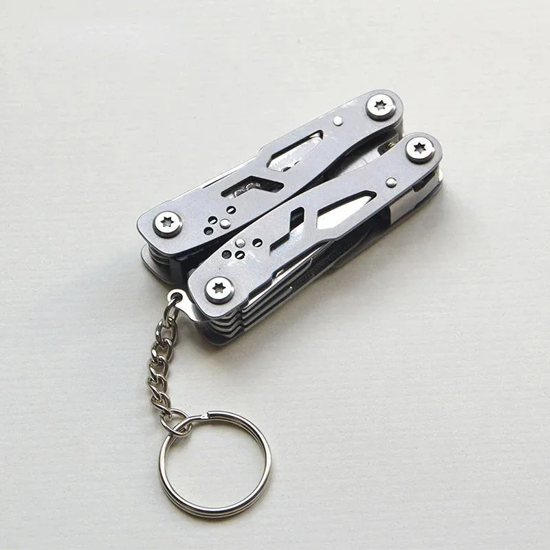 Multi-Functional Stainless Steel Folding Pliers Camping Multitool