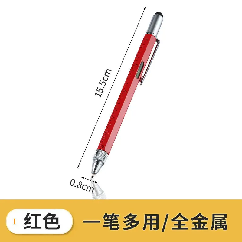 Multifunctional Metal Pen with Touchscreen and Tools