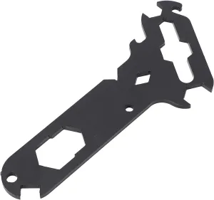 Multitool Card, 14 in 1 Separate Rigger Tools with Wing Nut Spanner & Bottle Opener, Slim Pocket Tool Card, Cool Gadget for Quick Repairs, Survival Gear, Camping