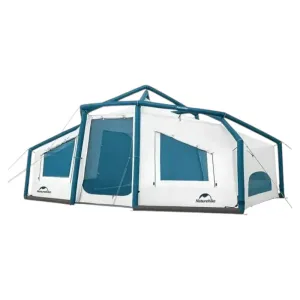 Naturehike Air 12 Inflatable Camping Tent - Durable Waterproof 3-4 Person Tent with Pump