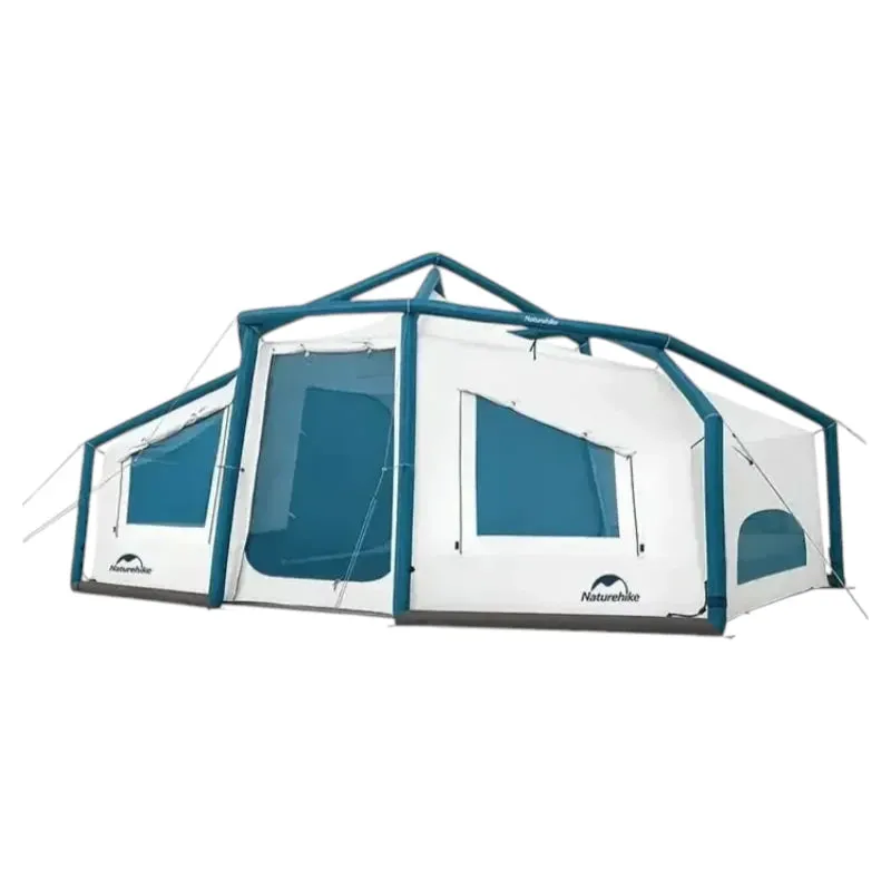 Naturehike Air 12 Inflatable Camping Tent - Durable Waterproof 3-4 Person Tent with Pump