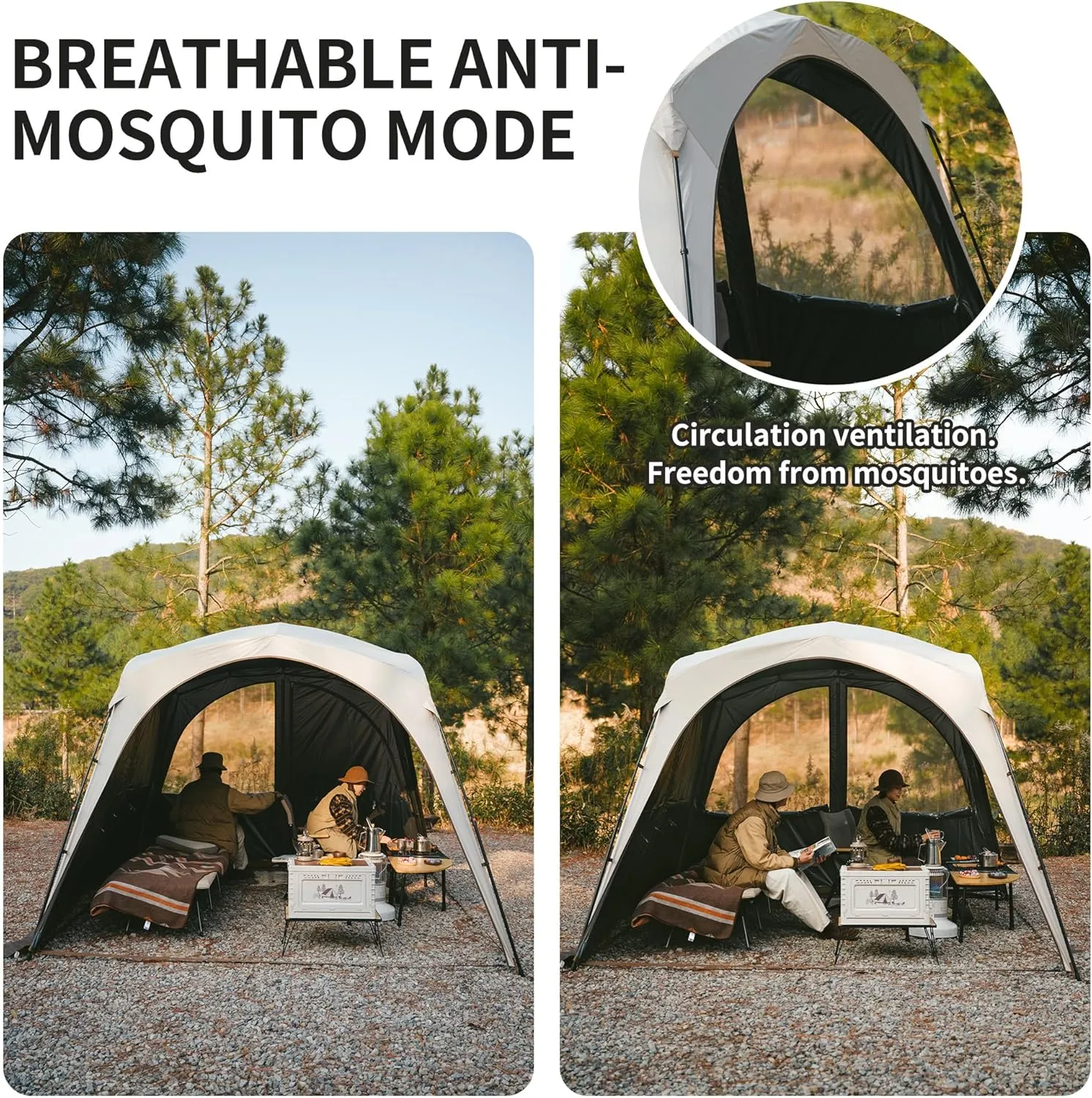 Naturehike Cloud Boundar Camping Tent, 60S Easy Setup Instant Pop up Tents for Camping,Canopy Tent for Sporting Events, Tailgating, Camping, Outdoor Activities