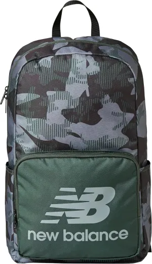 New Balance Backpack, Core Performance Daypack Small Hiking Bag, Green, One Size