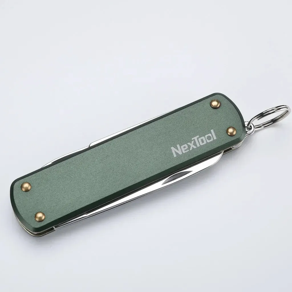 NEXTOOL EDC Mini Knife Multitool with Scissors and Screwdriver for Outdoor Use