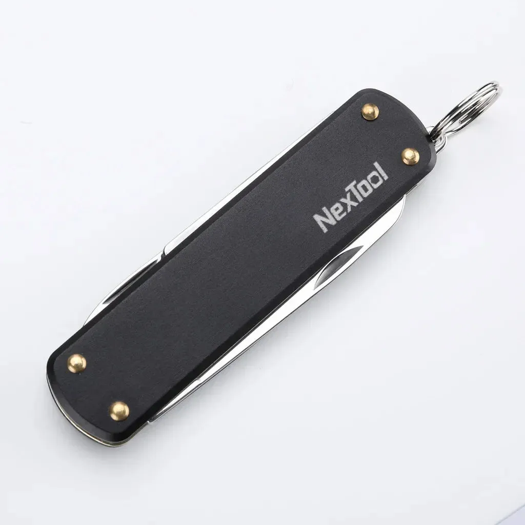 NEXTOOL EDC Mini Knife Multitool with Scissors and Screwdriver for Outdoor Use