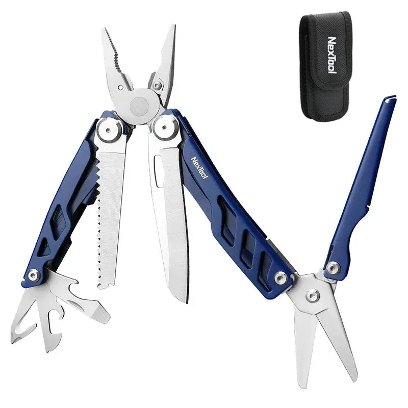 NEXTOOL Flagship Pro 16-in-1 Multitool with Pliers and Knife for EDC and Outdoor Use